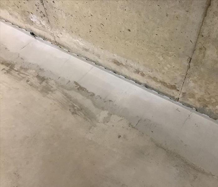 dirt on floor